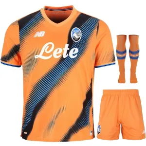 Atalanta BC 2025/26 Drittes Kinder-Trikot-Set - Orange