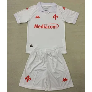 Maglia fuori sede per bambini di Fiorentina 2024/25 - Bianca
