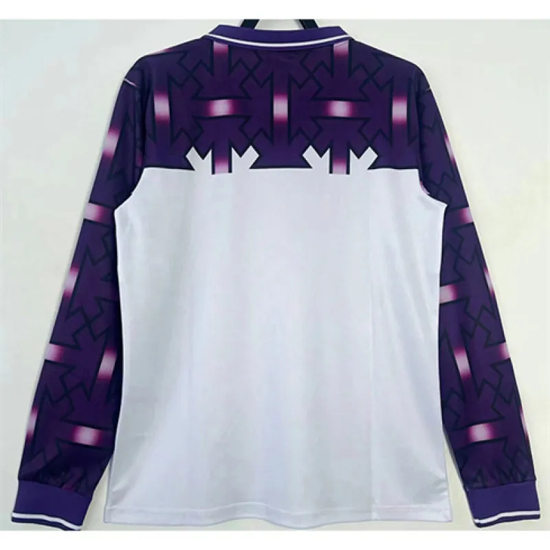 Maglia long sleeve retro fuori sede di Fiorentina 1992-93 - Bianca