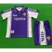 Fiorentina 1999/00 Heim Retro Langarmtrikot - Lila