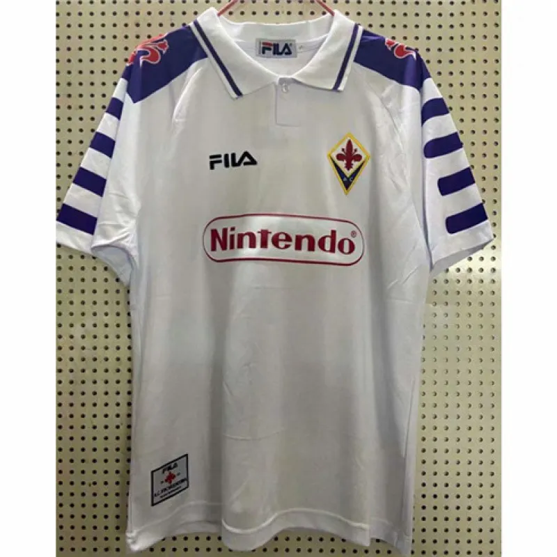 Fiorentina 1998 Auswärtstrichot Retro - Lila
