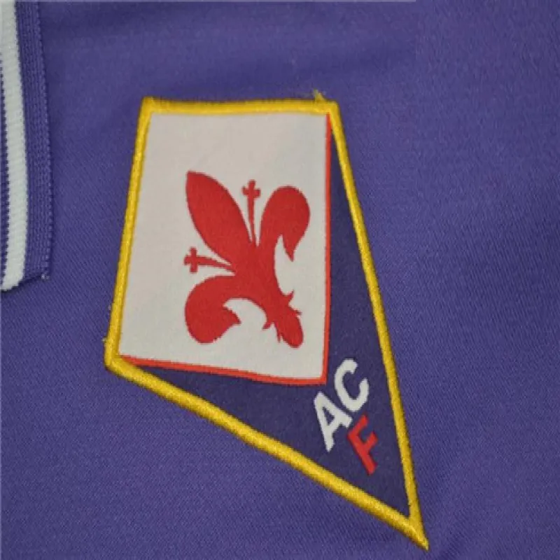 Fiorentina 1998/99 Heim Retro Trikot - Lila