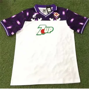 Camisa retro de visita de Fiorentina 1992/93 - Blanca
