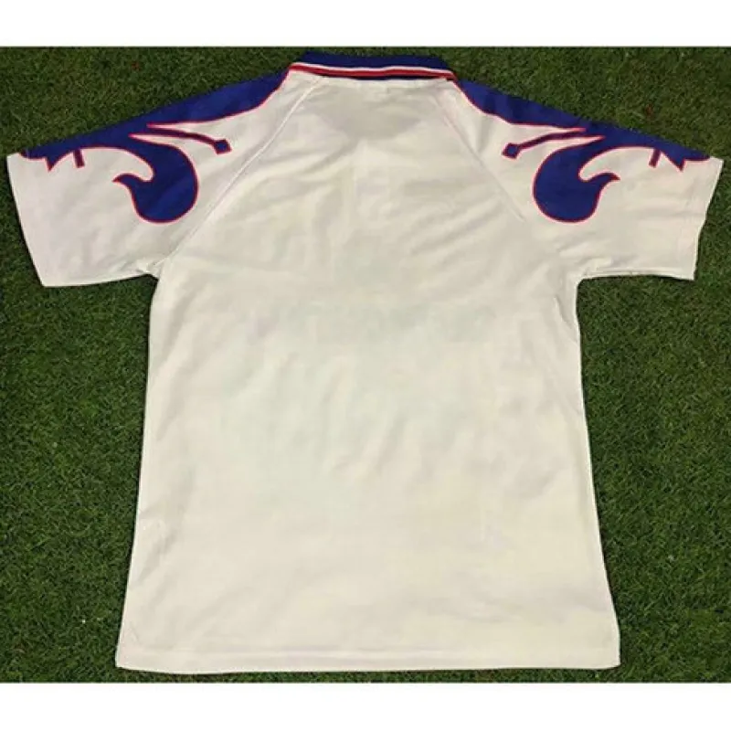 Fiorentina 1995/96 Auswärtstrichot Retro - Weiß
