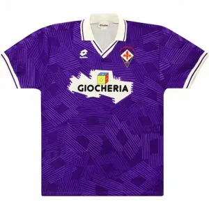 Maillot retro domicile de Fiorentina 1991/92 - Violet