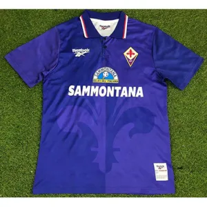 Maglia retro di casa di Fiorentina 1995/96 - Azzurra