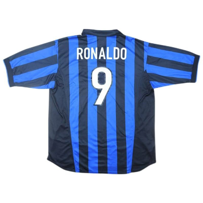 Inter de Milán RONALDO 1998/99 Camiseta retro local - Azul/Negra