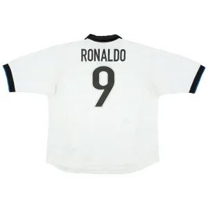 Inter Milan RONALDO 1998/99 Retro Away Jersey - White