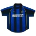 Inter de Milán 2000/01 Camiseta retro local - Azul/Negra