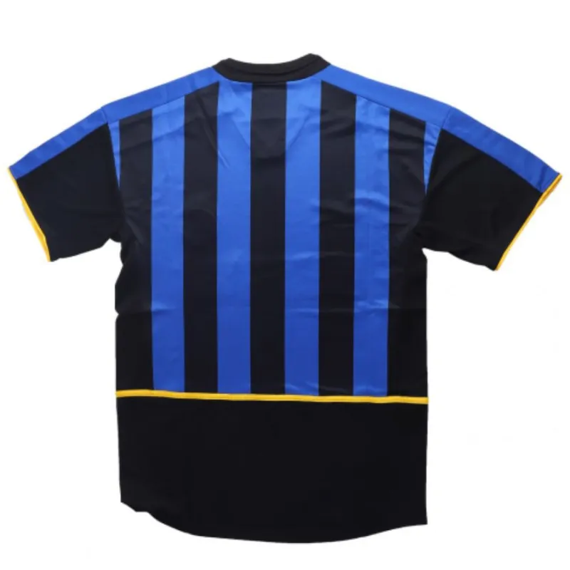 Inter de Milán 2002/03 Camiseta retro local - Azul/Negra
