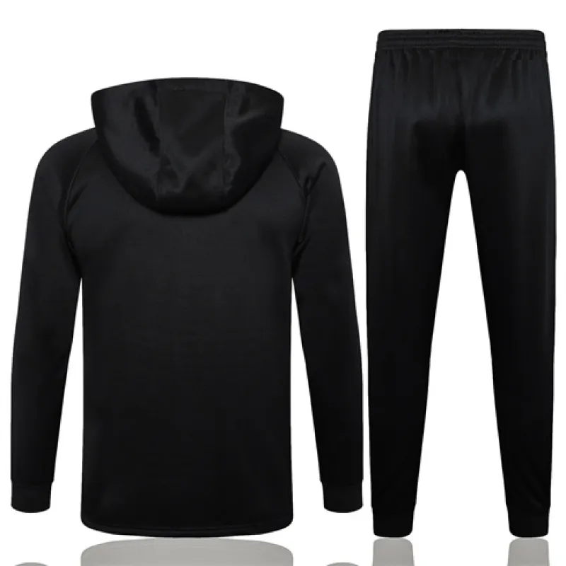 Inter Milan 2024/25 Kinder-Hooded-Sportjacke - schwarz