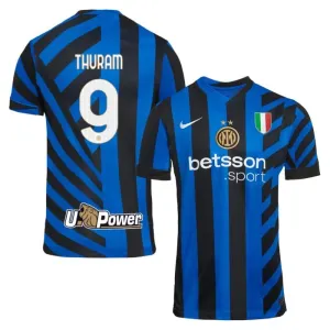Le maillot de domicile de l'Inter Milan 2024/25 de Marcus Thuram - Bleu