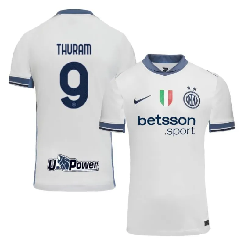 Marcus Thurams Inter Mailand 2024/25 Auswärts - Jersey - Weiß