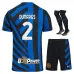Denzel Dumfries Inter Mailand 2024/25 Heim - Kinder - Kit - Blau