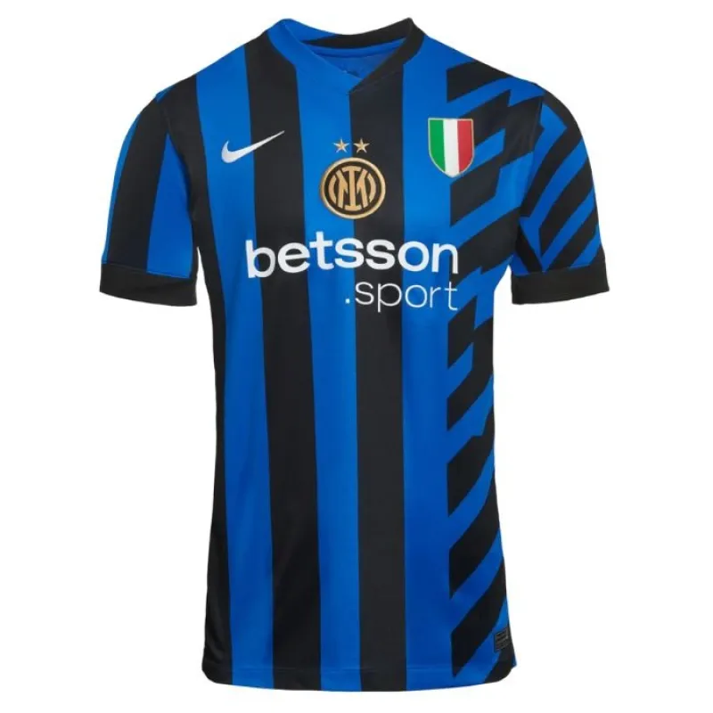 Denzel Dumfries Inter Mailand 2024/25 Heim - Kinder - Kit - Blau