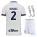 Le kit d'enfant de l'extérieur 2024/25 de l'Inter Milan de Denzel Dumfries - Blanc