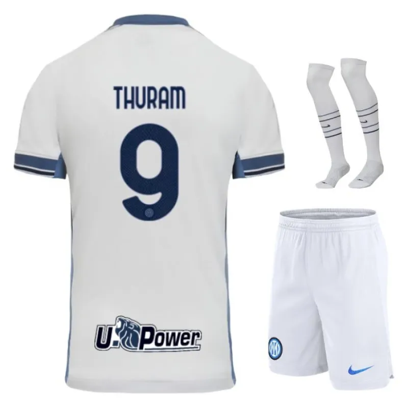 Marcus Thurams Inter Mailand 2024/25 Auswärts - Kinder - Kit - Weiß