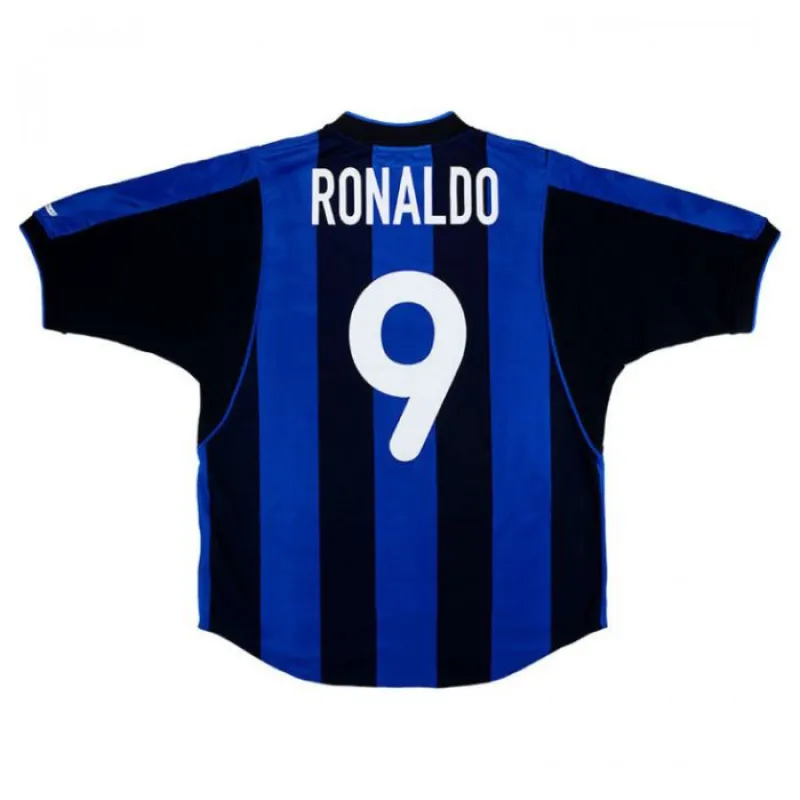 Camiseta local retro de Ronaldo Inter Milan 2000/01 - Azul