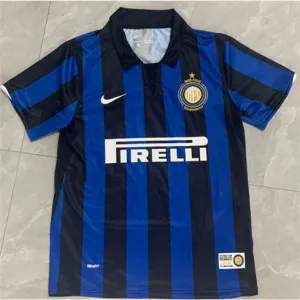 Inter Milan 2007/08 retro home jersey - blue
