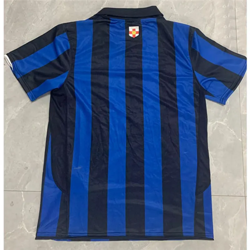 Inter Milan 2007/08 retro Heimtrikot - blau