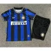 Inter Milan 2009/10 retro Kinder-Heimtrikot - blau