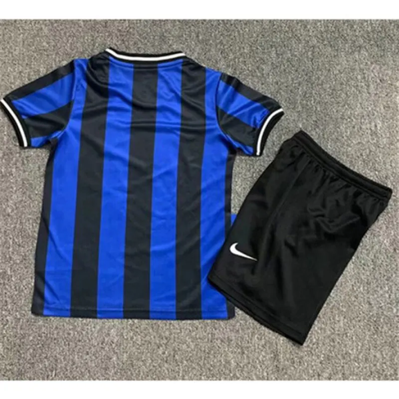 Inter Milan 2009/10 retro Kinder-Heimtrikot - blau