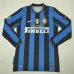 Inter Milan 2010 retro UEFA Champions League Finale Langarmtrikot - blau