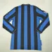 Inter Milan 2010 retro UEFA Champions League Finale Langarmtrikot - blau