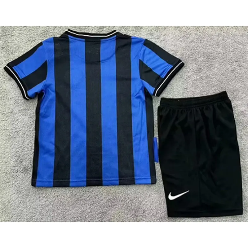 Inter Milan 2010/11 retro Kinder-Heimtrikot - blau