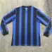 Inter Milan 2010/11 retro Langarm - Heimtrikot - blau