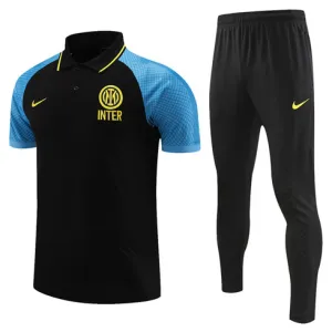 Polo + Pantalones cortos 2022/23 del Inter Milan - Negro