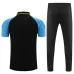 Inter Milan 2022/23 Polo Shirt + Shorts - Schwarz