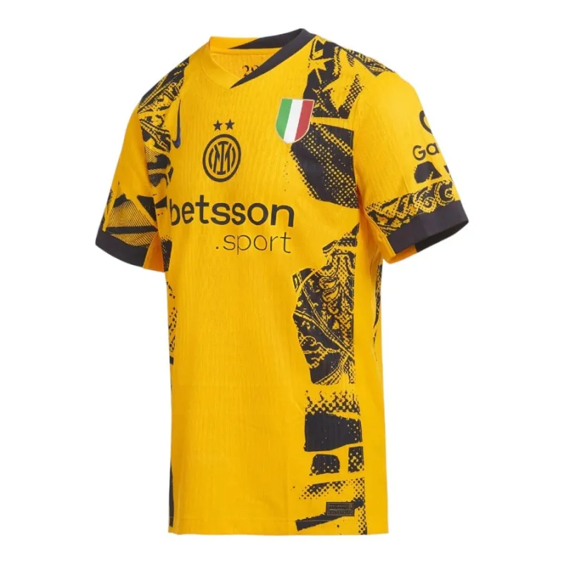 Inter Milan Third Away Jersey 2024/25-Player-Yellow