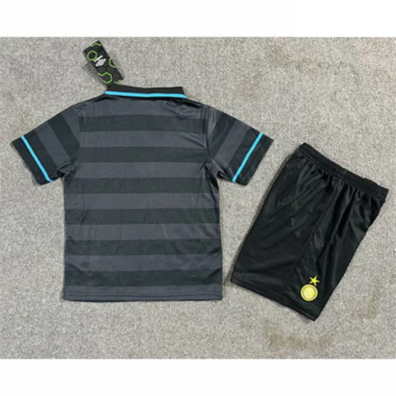 Tercer camiseta de campo infantil del Inter Milan 2024/25 - negra
