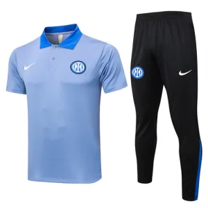 Inter Milan 2024/25 maillot d’entraînement ensemble gris