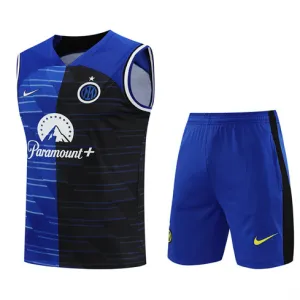 Jeans et gilet d'entraînement de l'Inter Milan 2024/25 - bleu