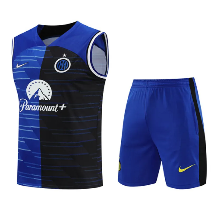 Inter Milan 2024/25 Trainingsanzugshose und -westen - blau