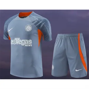 Camiseta de entrenamiento + pantalones cortos del Inter Milan 2024/25 - gris