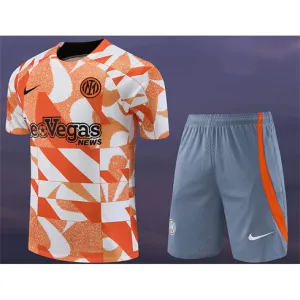 Camiseta de entrenamiento + pantalones cortos del Inter Milan 2024/25 - rojo