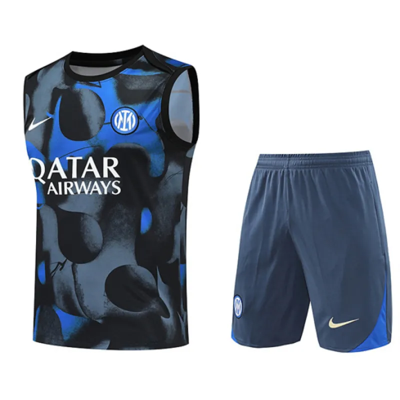 Jeans et gilet d'entraînement de l'Inter Milan 2024/25 - en gros - gris