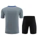 Camiseta de entrenamiento A + Pantalones cortos del Inter Milan 2024/25 - Gris