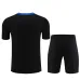 Camiseta de entrenamiento para niños + pantalones cortos del Inter Milan 2024/25 - negro