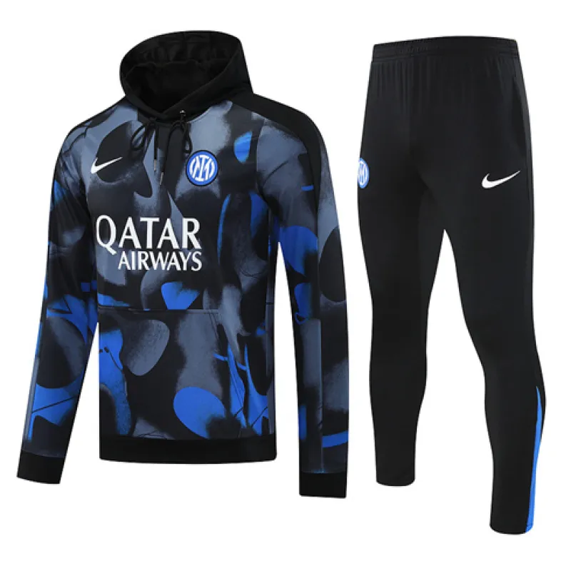 Inter Milan 2024/25 Royaler Kapuzenpullover - Blau