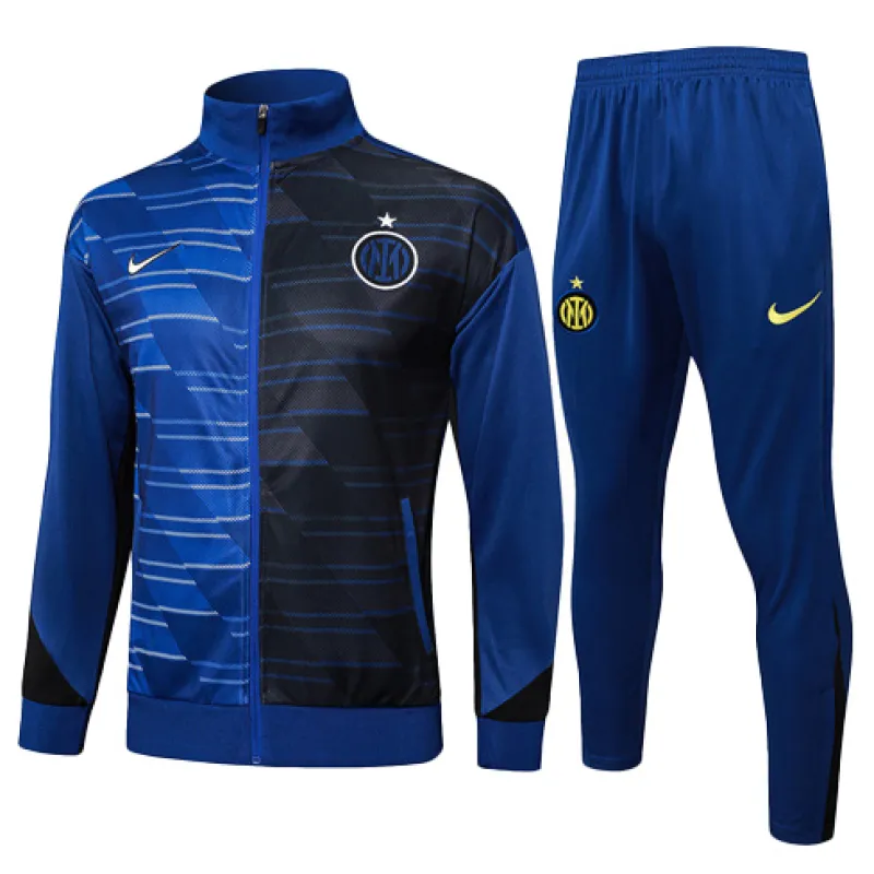 Inter Mailand 2024/25 blaue Sportjacke