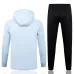 Chaqueta de deporte con capucha del Inter Milan 2024/25 - Gris claro