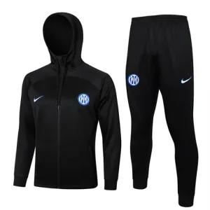 Vestito da sport con cappuccio dell'Inter Milan 2024/25 - Nero