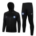 Inter Milan 2024/25 Kapuzen-Sportjacke - Schwarz