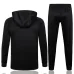 Inter Milan 2024/25 Kapuzen-Sportjacke - Schwarz