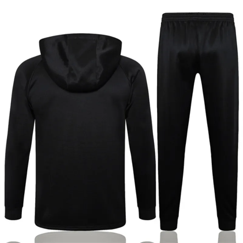 Inter Milan 2024/25 Kapuzen-Sportjacke - Schwarz