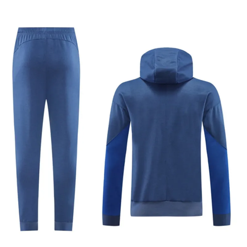 Inter Milan 2024/25 Hooded Sports Jacket - Light Blue